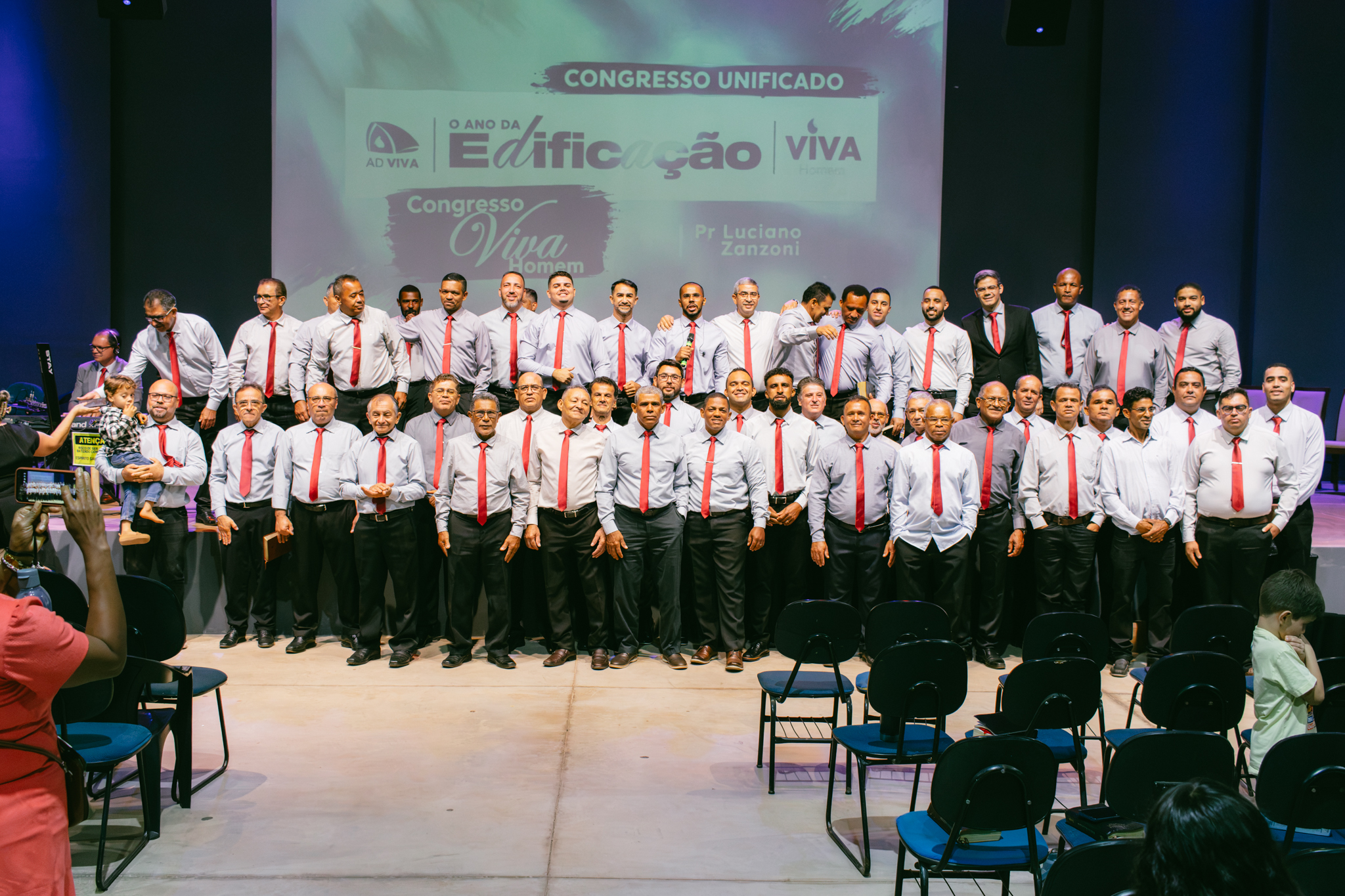 CONGRESSO UNIFICADO – VIVA HOMEM